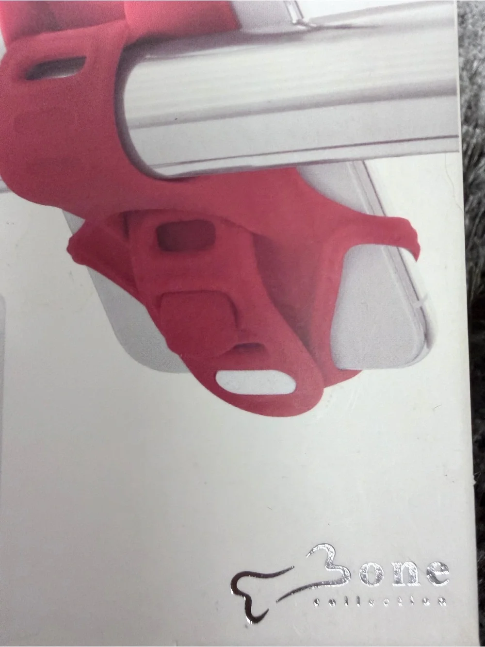Bike Tie 2 Silicone Phone Mount - Bright Red Cradle